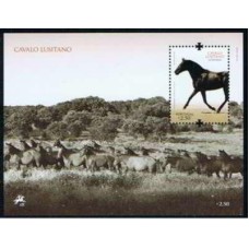 PORB290M-BLOCO O CAVALO LUSITANO - PORTUGAL - 2009 - MINT