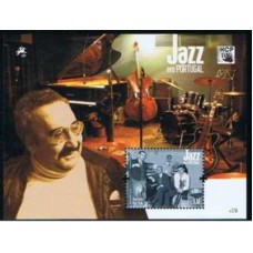 PORB292M-BLOCO JAZZ EM PORTUGAL - PORTUGAL - 2009 - MINT