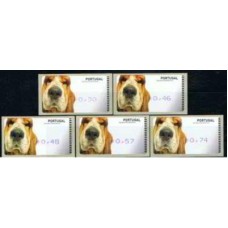 PORD060M-SÉRIE ETIQUETAS CÃO, AMIEL - PORTUGAL - 2005 - MINT