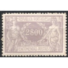 PORE013N-SELO ENCOMENDAS POSTAIS, 2E - PORTUGAL - 1920/21 - N