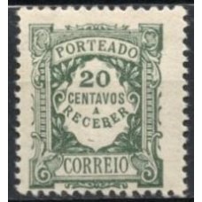 PORX033N-SELO TAXA, 20C - PORTUGAL - 1922/27 - N