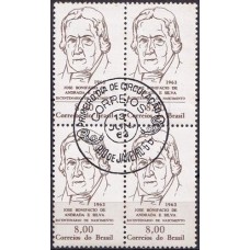 QC0491.01-QUADRA 200 ANOS DO NASCIMENTO DE JOSÉ BONIFÁCIO DE ANDRADA E SILVA- 1963 - CPD RIO DE JANEIRO