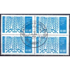 QC0492.01-QUADRA CAMPANHA MUNDIAL CONTRA A FOME - 1963 - CPD RIO DE JANEIRO