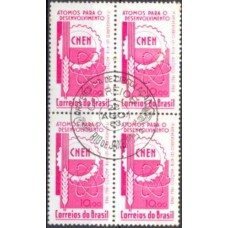 QC0495.01-QUADRA ANIVERSÁRIO DA LEI 4118 - ÁTOMOS PARA O DESENVOLVIMENTO - 1963 - CPD RIO DE JANEIRO