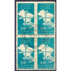 QC0498.01-QUADRA 8º CONGRESSO INTERNACIONAL DE HANSENÍASE - 1963 - CPD RIO DE JANEIRO