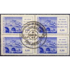 QC0503.01-QUADRA 250º ANIVERSÁRIO DE SÃO JOÃO DEL REY/MG - 1963 - CPD RIO DE JANEIRO