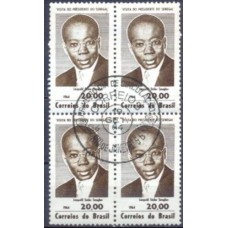 QC0514.01-QUADRA VISITA DO PRESIDENTE DO SENEGAL LEOPOLD SEDAR SENGHOR - 1964 - CPD RIO DE JANEIRO