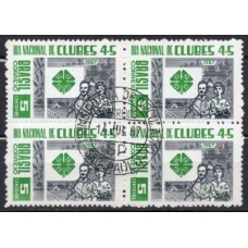 QC0573.04-QUADRA DIA NACIONAL DOS CLUBES "4S" - 1967 - CPD SÃO PAULO