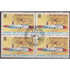 QC0705.02-QUADRA PRIMEIRO VOO DO XAVANTE - 1971 - CPD SÃO PAULO