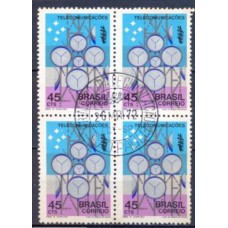 QC0734.02-QUADRA CAMPANHA DA INTEGRAÇÃO NACIONAL, TELECOMUNICAÇÕES - 1972 - CPD SÃO PAULO