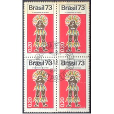 QC0786.02-QUADRA ACONTECIMENTOS HISTÓRICOS, IV CENTENÁRIO DE NITERÓI - 1973 - CPD SÃO PAULO