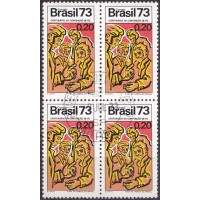 QC0787.02-QUADRA ACONTECIMENTOS HISTÓRICOS, CENTENÁRIO DA CONVENÇÃO DE ITU - 1973 - CPD SÃO PAULO QC0787.02-QUADRA ACONTECIMENTOS HISTÓRICOS, CENTENÁRIO DA CONVENÇÃO DE ITU - 1973 - CPD SÃO PAULO