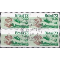QC0792.02-QUADRA CENTENÁRIO DO NASCIMENTO DE SANTOS DUMONT, 0,20 - 1973 - CPD SÃO PAULO QC0792.02-QUADRA CENTENÁRIO DO NASCIMENTO DE SANTOS DUMONT, 0,20 - 1973 - CPD SÃO PAULO