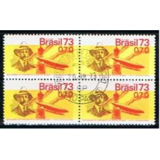 QC0793.01-QUADRA CENTENÁRIO DO NASCIMENTO DE SANTOS DUMONT, 0,70 - 1973 - CPD SÃO PAULO