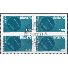 QC0799.02-QUADRA HOMENAGEM AO GRANDE ORIENTE DO BRASIL - 1973 - CPD SÃO PAULO