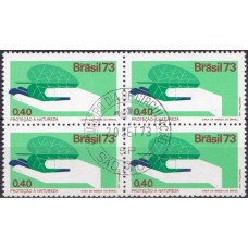 QC0800.02-QUADRA CAMPANHA DA PROTEÇÃO NACIONAL, PROTEÇÃO À NATUREZA - 1973 - CPD SÃO PAULO