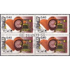 QC0817.01-QUADRA CINQUENTENÁRIO DA COMPANHIA TELEFÔNICA BRASILEIRA - CTB - 1973 - CPD SÃO PAULO