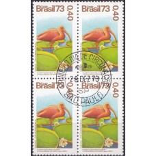 QC0825.02-QUADRA FLORA E FAUNA, GUARÁ E VITÓRIA RÉGIA - 1973 - CPD SÃO PAULO