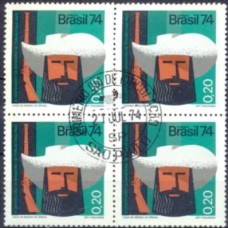 QC0851.02-QUADRA TRICENTENÁRIO DA BANDEIRA DE FERNÃO DIAS PAES - 1974 - CPD SÃO PAULO