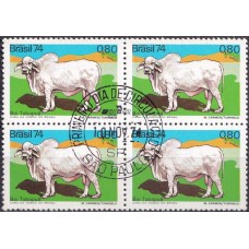 QC0864.02-QUADRA ANIMAIS BRASILEIROS, BOI TABAPUÃ - 1974 - CPD SÃO PAULO