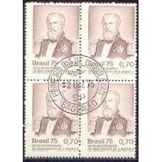 QC0915.01-QUADRA SESQUICENTENÁRIO DO NASCIMENTO DE DOM PEDRO II - 1975 - CPD SÃO PAULO