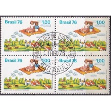QC0946.24-QUADRA DIA DO SELO - 1976 - CPD SÃO PAULO