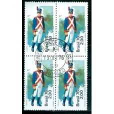 QC0970.02-QUADRA HOMENAGEM À MARINHA DO BRASIL, FUZILEIRO - 1976 - CPD SÃO PAULO