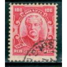 RE0139U-SELO ALEGORIAS REPUBLICANAS, 100 RÉIS - 1906/17 - U