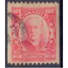 RE0139UAL-SELO ALEGORIAS REPUBLICANAS, 100 RÉIS DO ROLO - 1906/17 - U