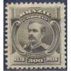 RE0141N-SELO ALEGORIAS REPUBLICANAS, 300 RÉIS - 1906/17 - N