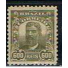 RE0144N-SELO ALEGORIAS REPUBLICANAS, 600 RÉIS - 1906/17 - N