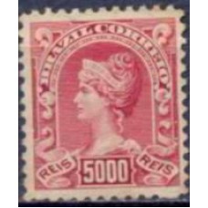 RE0151NA-SELO ALEGORIAS REPUBLICANAS, 5.000 RÉIS ROSA ESCURO - 1915 - N