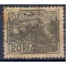 RE0174U-SELO VOVÓ PARTE 1, 20 RÉIS SEM FILIGRANA - 1920 - U