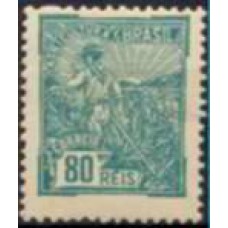 RE0179N-SELO VOVÓ PARTE 1, 80 RÉIS SEM FILIGRANA - 1922 - N
