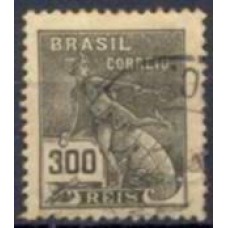 RE0185U-SELO VOVÓ PARTE 1, 300 RÉIS SEM FILIGRANA - 1920 - U