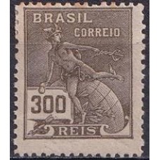 RE0201N-SELO VOVÓ PARTE 1, 300 RÉIS FILIGRANA 'D' - 1921/28 - N