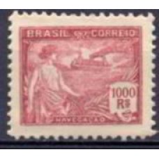 RE0205N-SELO VOVÓ PARTE 1, 1.000 RÉIS DENTEAÇÃO 11 FILIGRANA 'D' - 1921/28 - N