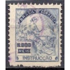 RE0207U-SELO VOVÓ PARTE 1, 2.000 RÉIS FILIGRANA 'D' - 1921/28 - U