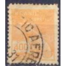 RE0247U-SELO VOVÓ PARTE 2, 400 RÉIS FILIGRANA 'D' - 1928 - U