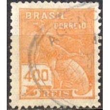 RE0257U-SELO VOVÓ PARTE 2, 400 RÉIS FILIGRANA 'H' - 1929 - U
