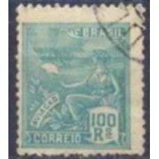 RE0269U-SELO VOVÓ PARTE 2, 100 RÉIS FILIGRANA 'J' - 1930 - U