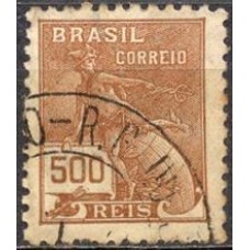 RE0286U-SELO VOVÓ PARTE 2, 500 RÉIS FILIGRANA K - 1931/35 - U