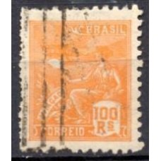RE0300U-SELO VOVÓ PARTE 2, 100 RÉIS FILIGRANA 'N' - 1936/40 - U