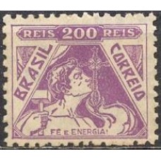 RE0301NA-SELO VOVÓ PARTE 2, 200 RÉIS LILÁS FILIGRANA 'N' - 1936/40 - N