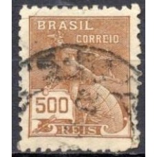 RE0304U-SELO VOVÓ PARTE 2, 500 RÉIS FILIGRANA 'N' - 1936/40 - U