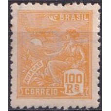 RE0329M-SELO VOVÓ PARTE 2, 100 RÉIS FILIGRANA 'P' - 1940/41 - MINT