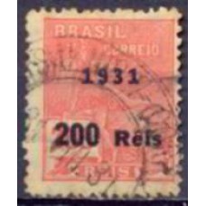 RE0346U-SELO VOVÓ COM VALOR REDUZIDO, 200/300 RÉIS FILIGRANA 'H' - 1931 - U