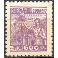 RE0361M-SELO NETINHA, 600 RÉIS FILIGRANA 'P' - 1941/46 - MINT