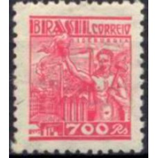 RE0362M-SELO NETINHA, 700 RÉIS FILIGRANA 'P' - 1941/46 - MINT