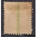 RE0441U.02-SELO NETINHA COM TRAÇOS VERDES NO VERSO, 50 RÉIS FILIGRANA 'O' PAPEL MÉDIO TRAMADO - 1942/46 - U